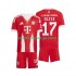 Camisola Bayern de Munique Michael Olise 17 Criança Equipamento Primeiro 2025-2026 Manga Curta